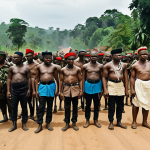Ethnic divisions and political instability in Nigeria leading to the Biafra War.
